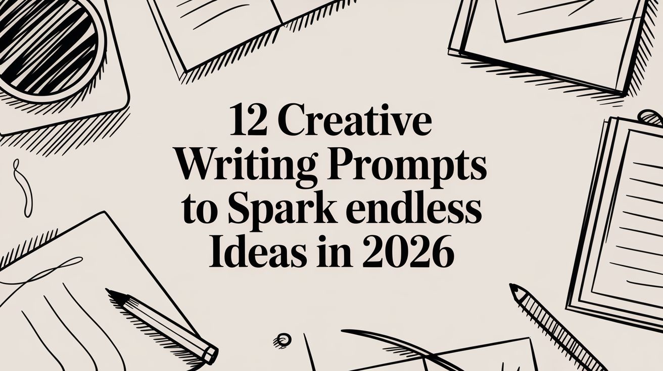 12 Creative Writing Prompts to Spark Endless Ideas in 2026