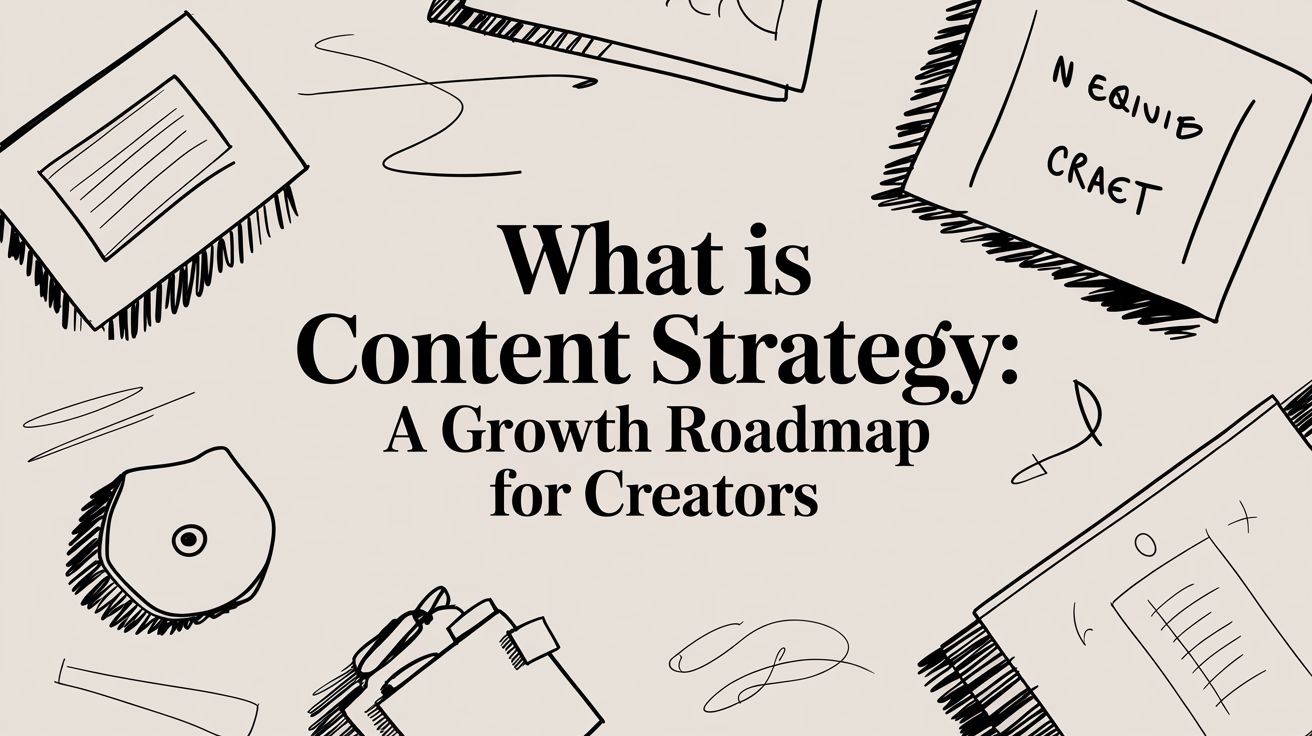 What Is Content Strategy A Growth Roadmap for Creators